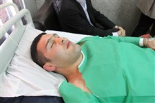 رضا يزداني پس از عمل جراحي زانو گزارش تصويري5 رضا يزداني پس از عمل جراحي زانو گزارش تصويري5