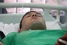 رضا يزداني پس از عمل جراحي زانو گزارش تصويري7 رضا يزداني پس از عمل جراحي زانو گزارش تصويري7